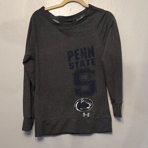 Under Armour Women's Dark Gray Penn State Sweater medium